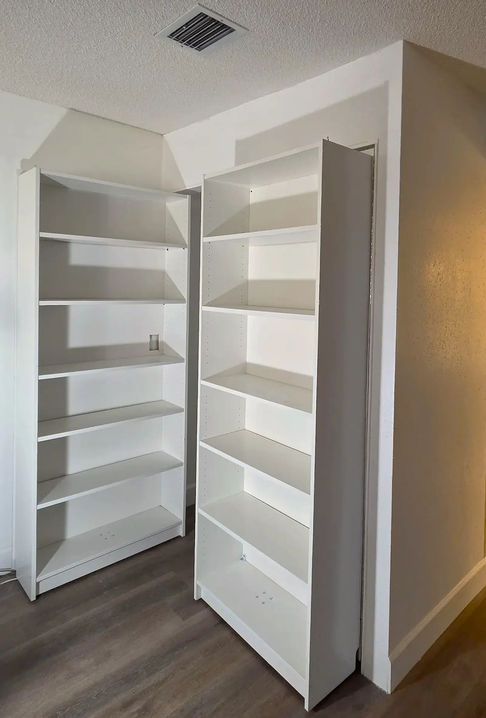 Custom built-in cabinetry with refined millwork and finish, Bradenton FL